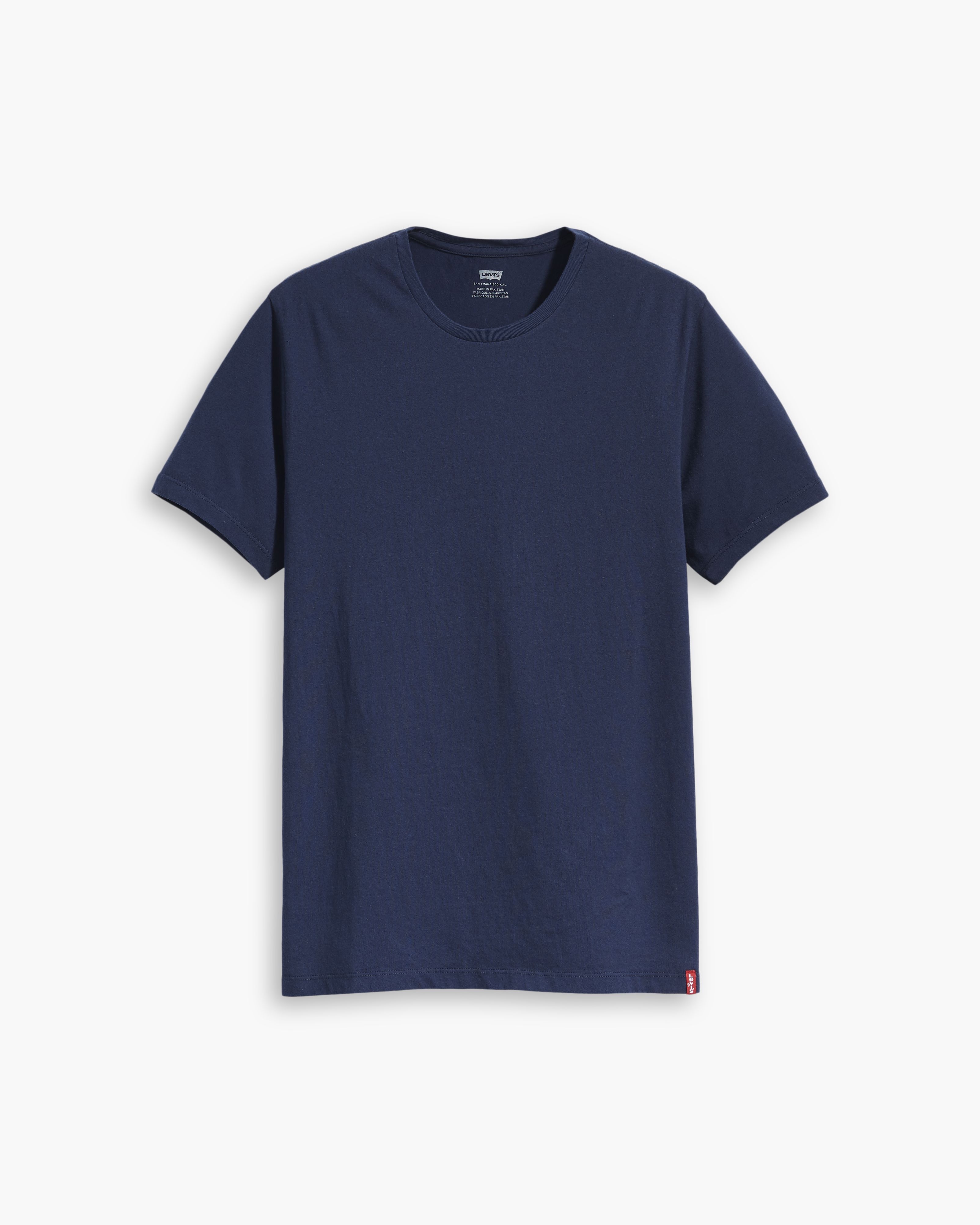  2-Pak T-shirts, Hvid/Blå, L