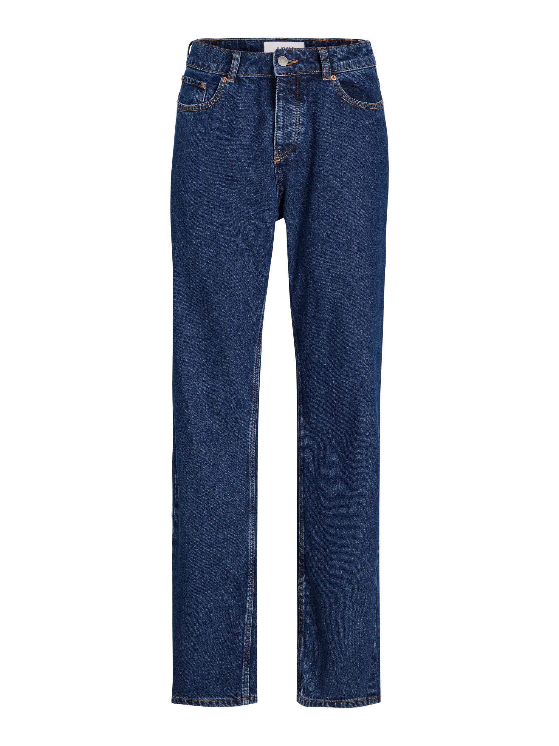  Seoul Straight Jeans, Dark Blue Denim, W30/L34