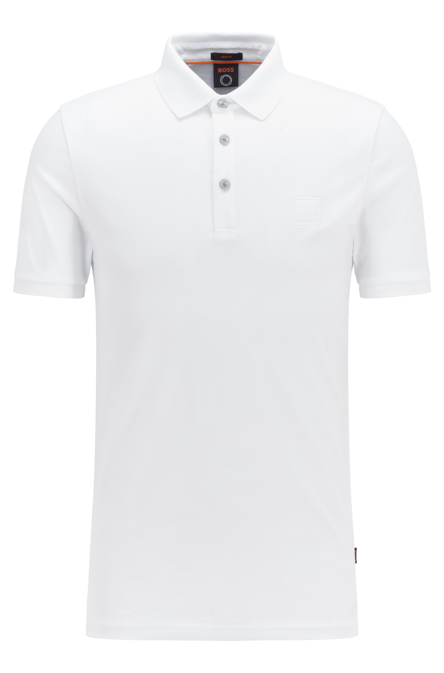 Polo T-shirt, Hvid, XXL
