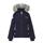 Castor Fur Jakke, Galaxy Blue, 122 cm Castor Fur Jakke, Galaxy Blue, 122 cm