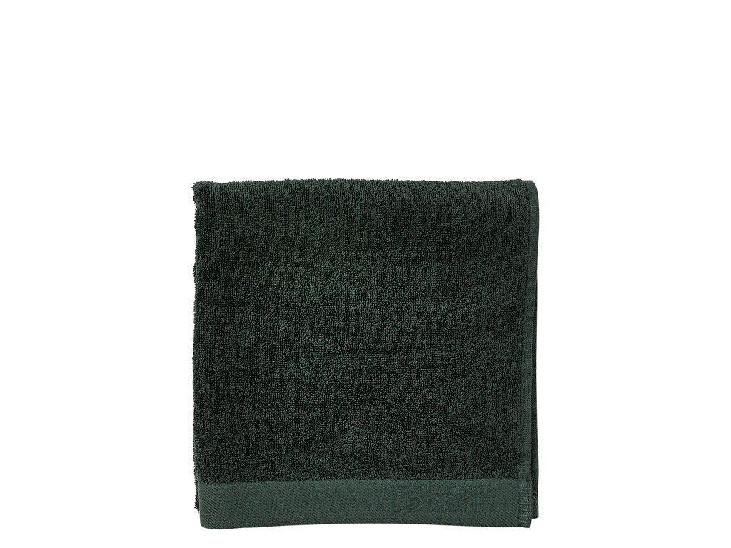  Comfort Organic Vaskeklud, Deep Green, 30x30 cm