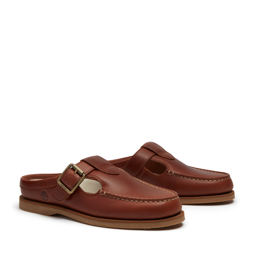 Rust Color Clogs Timberland Classic Boat Clogs, Rust, 37