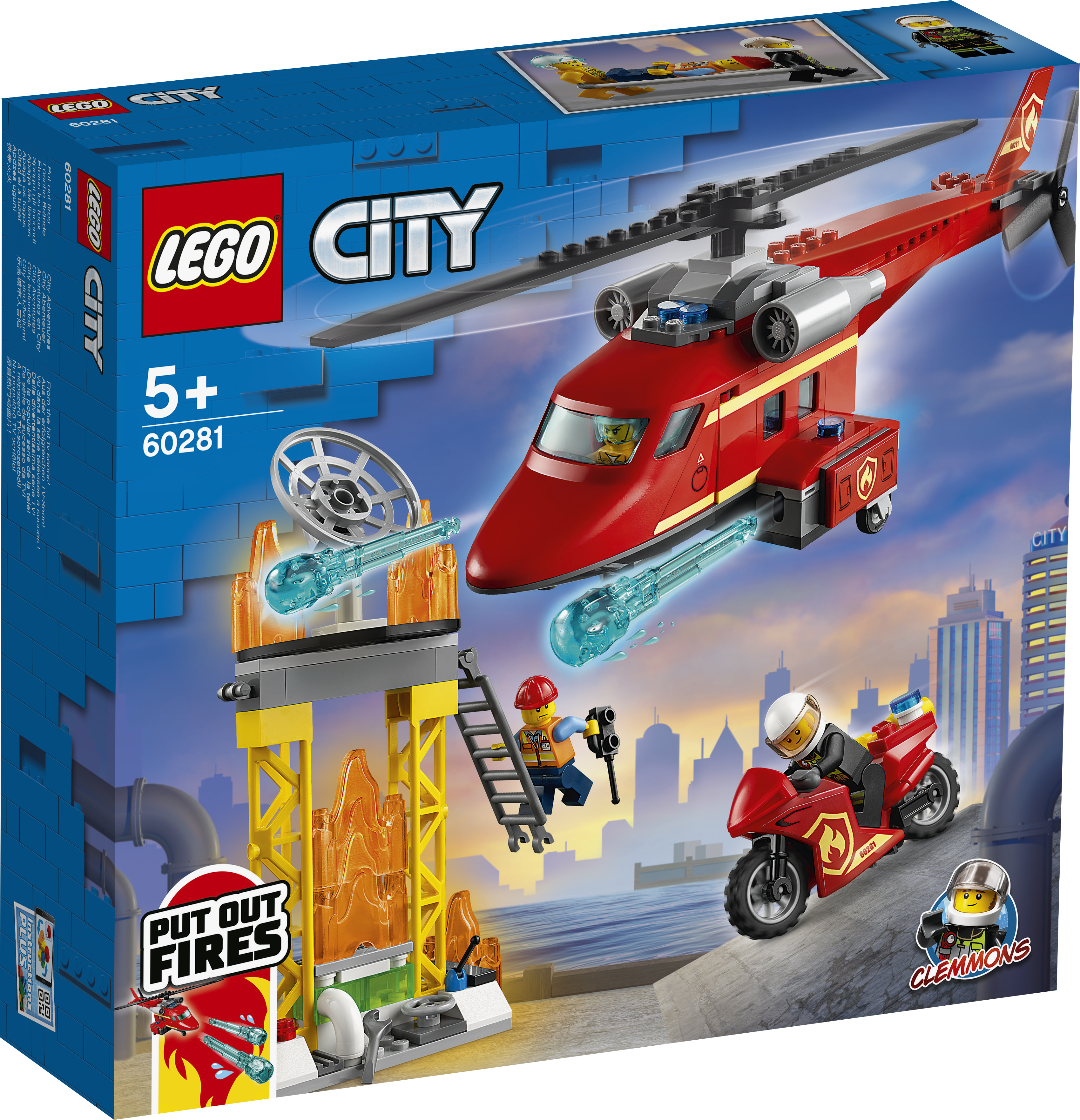  City Brandvæsnets Redningshelikopter - 60281