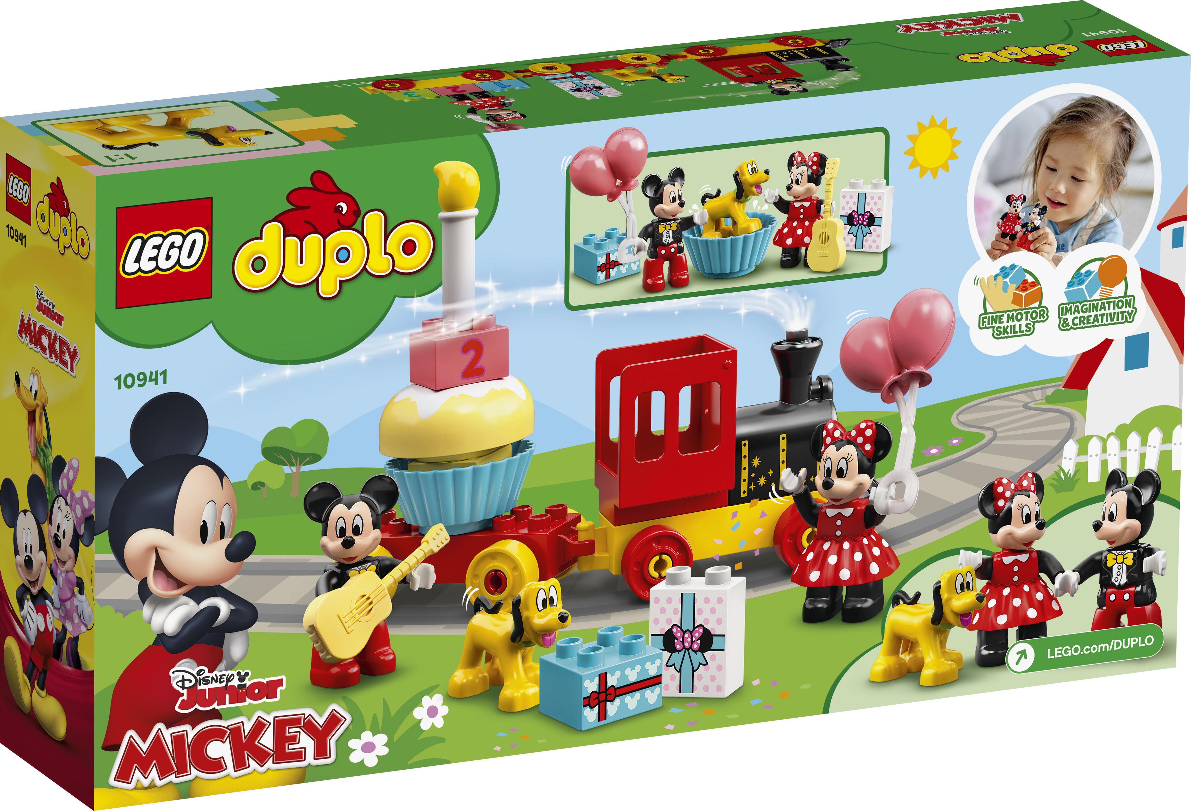  Duplo Mickey Og Minnies Fødselsdagstog - 10941