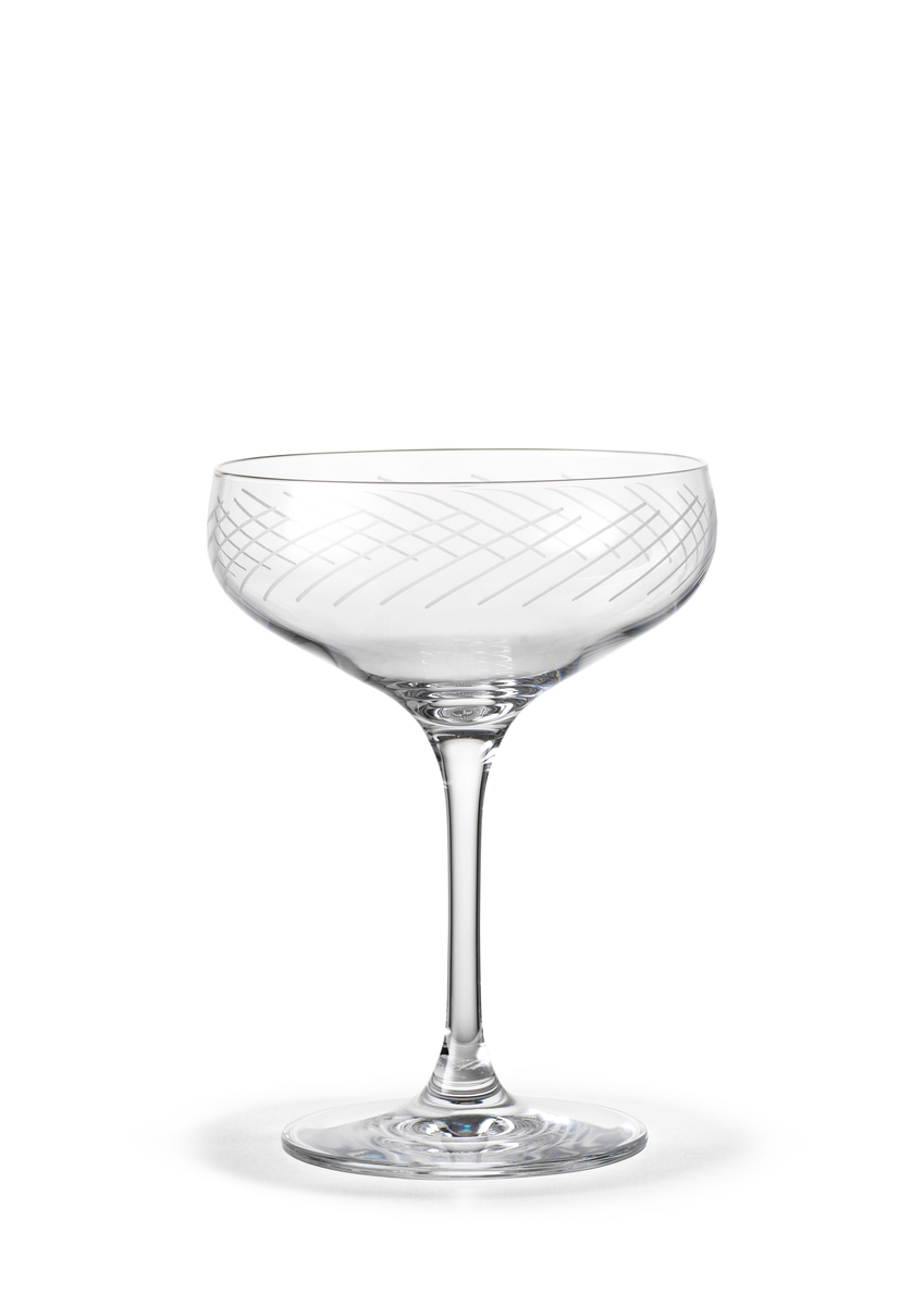  2-Pak Cabernet Line Cocktail Glas, Klar
