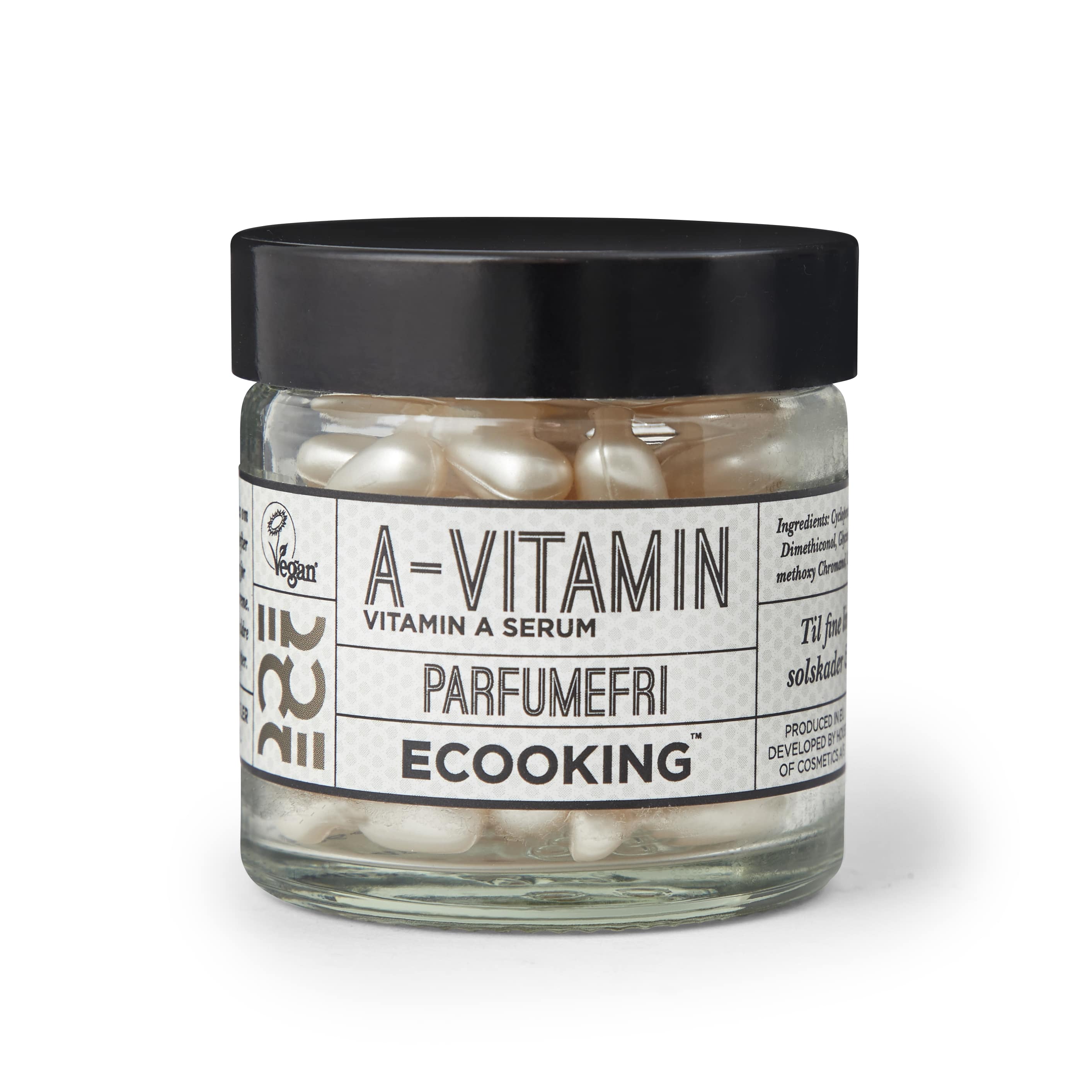  Parfumefri A-Vitamin Serum Kapsler