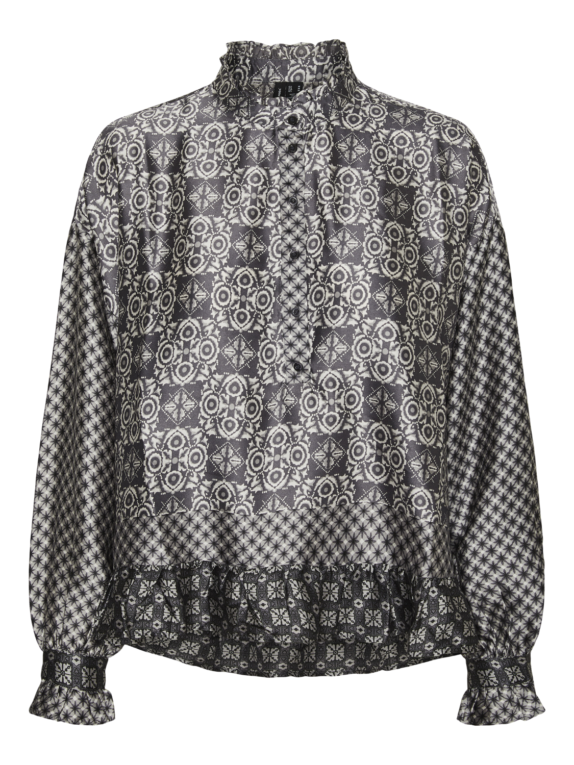 Levi poly blouse