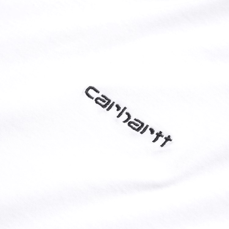 Carhartt S/S Script T-shirt, Hvid/Sort, S