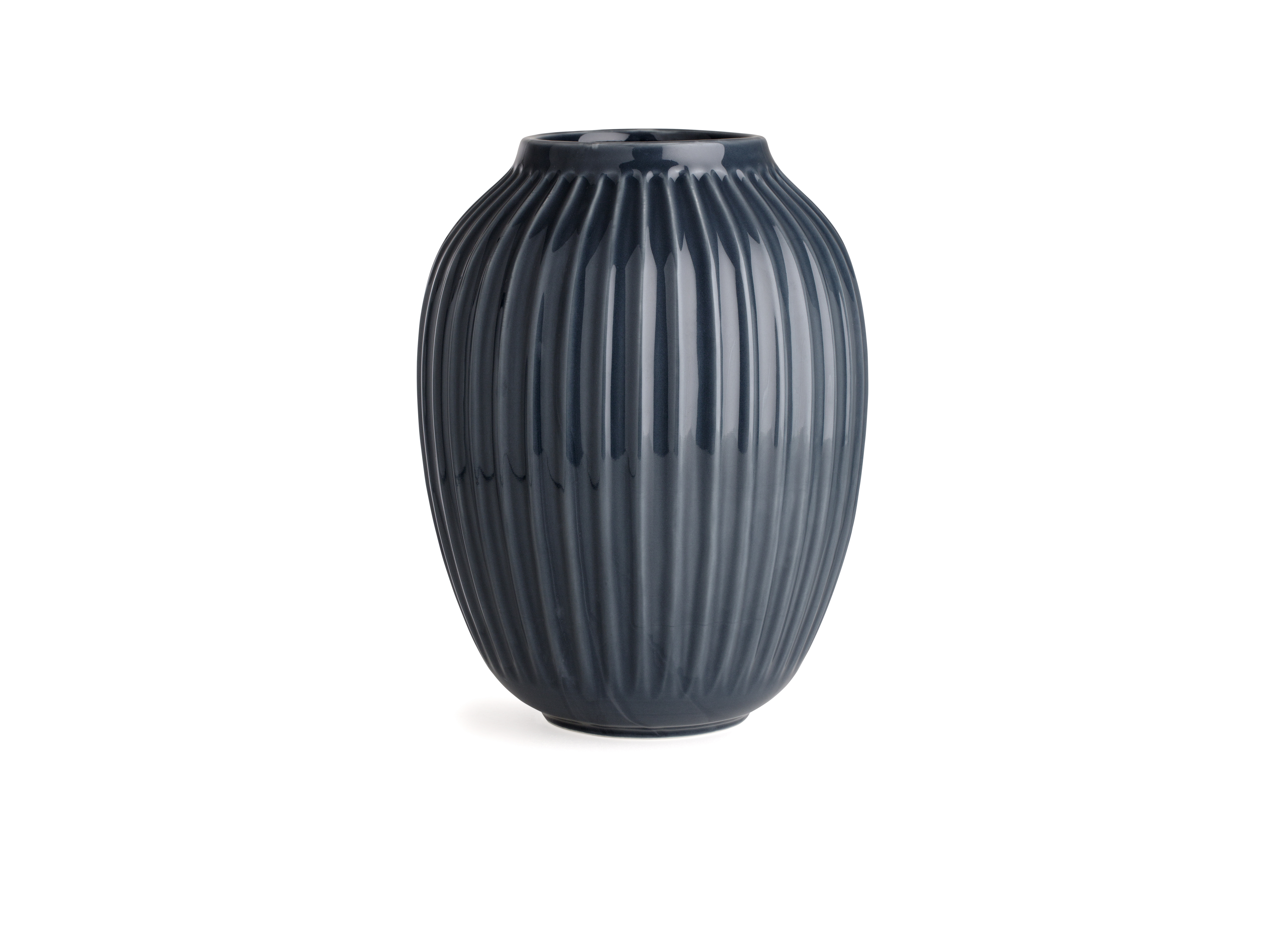  Hammershøi Vase, Indigo, H: 25 cm