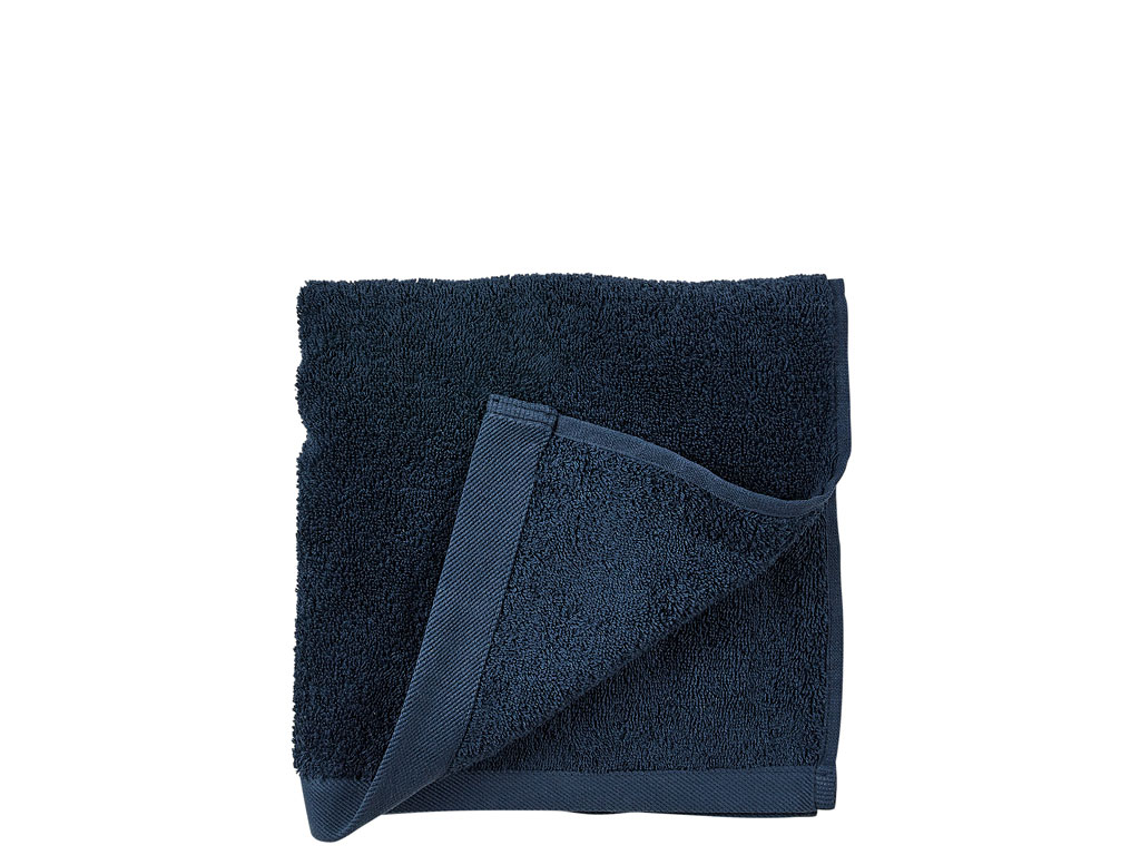 Comfort Organic Håndklæde, Indigo, 50x100 cm