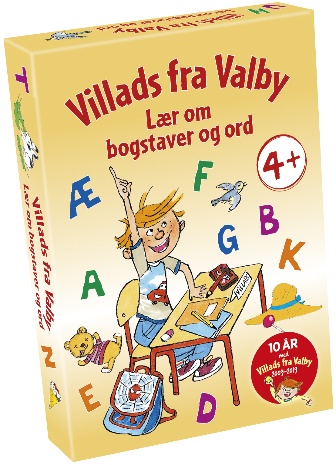 Villads Fra Valby, Lær Om Bogstaver Og Ord