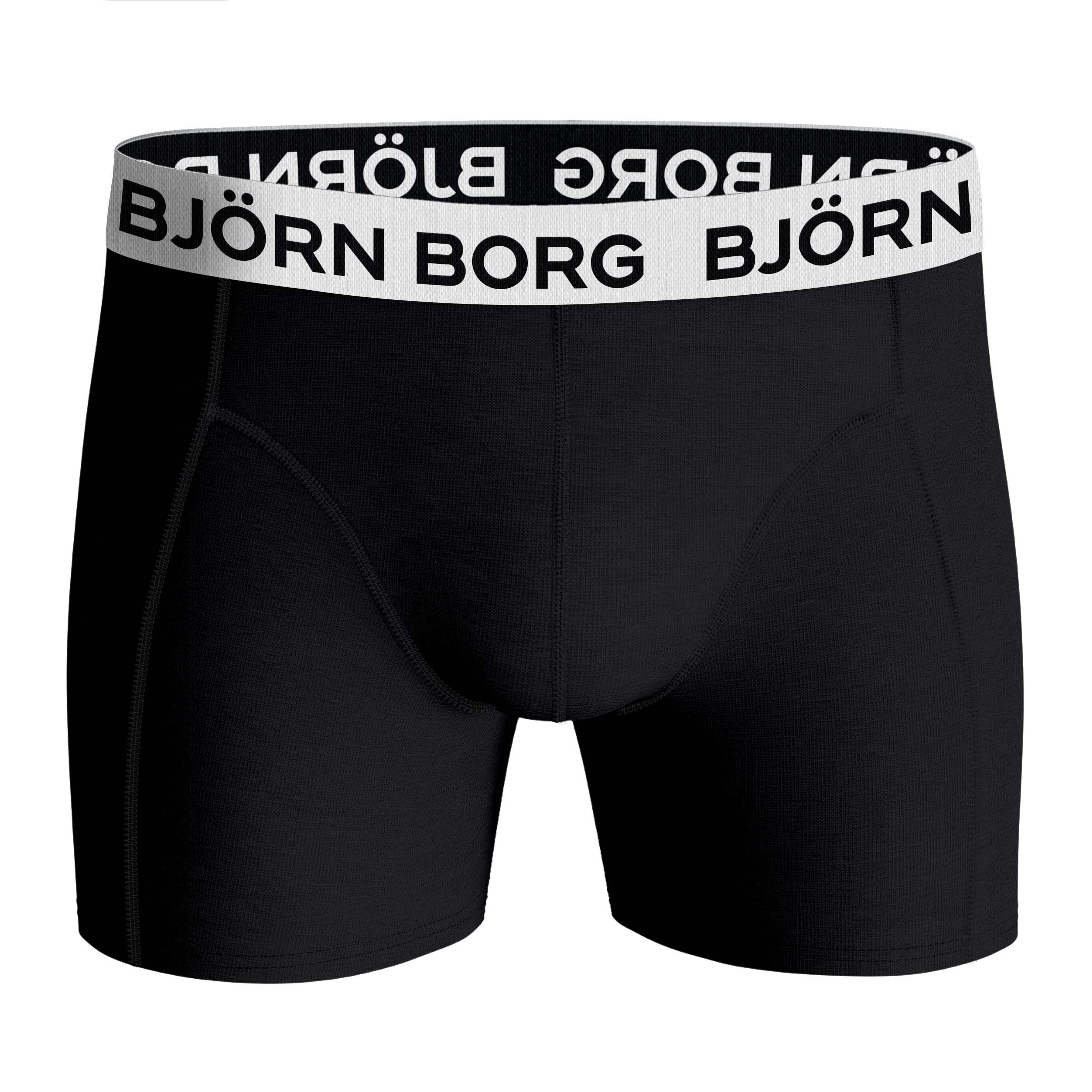 Björn Borg 7-Pak Cotton Stretch Underbukser, Sort, XL