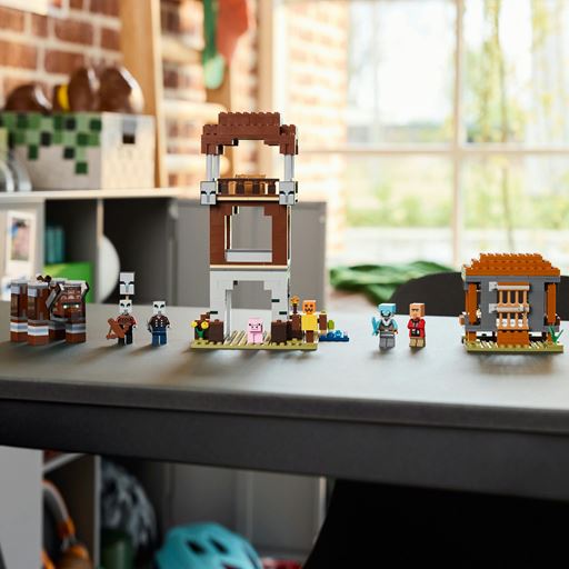 Minecraft Raveger Toy LEGO Minecraft Røverforposten Og Ravager - 21278