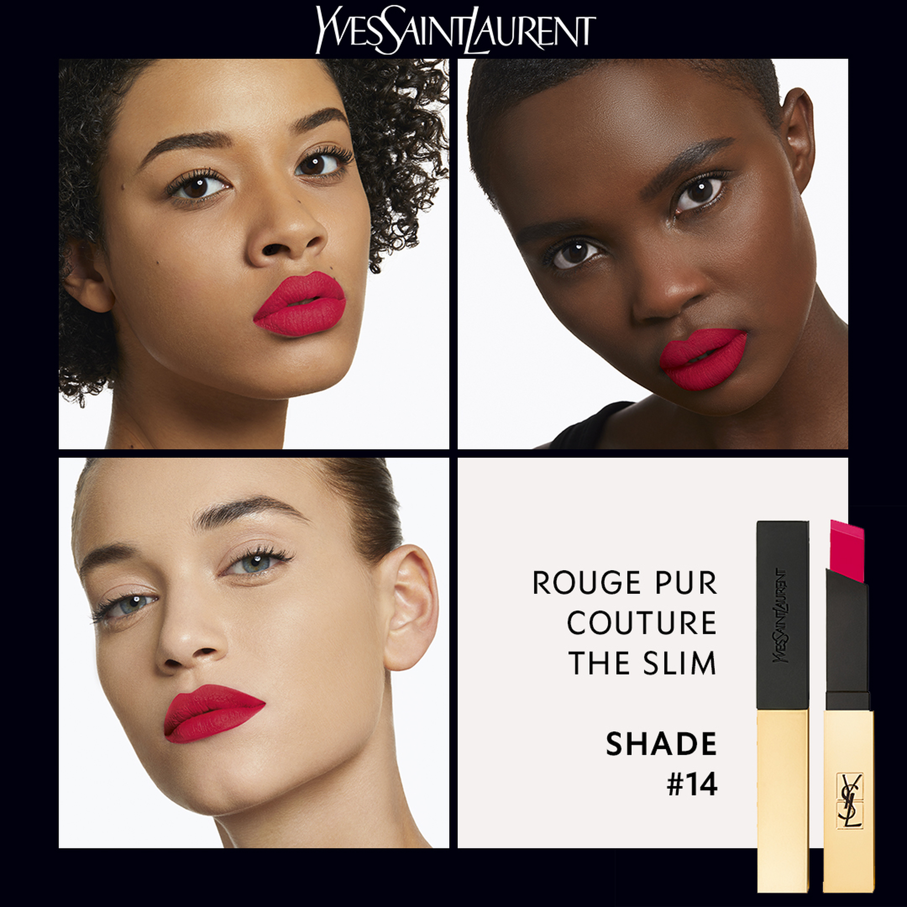 ysl the slim 14 rose curieux