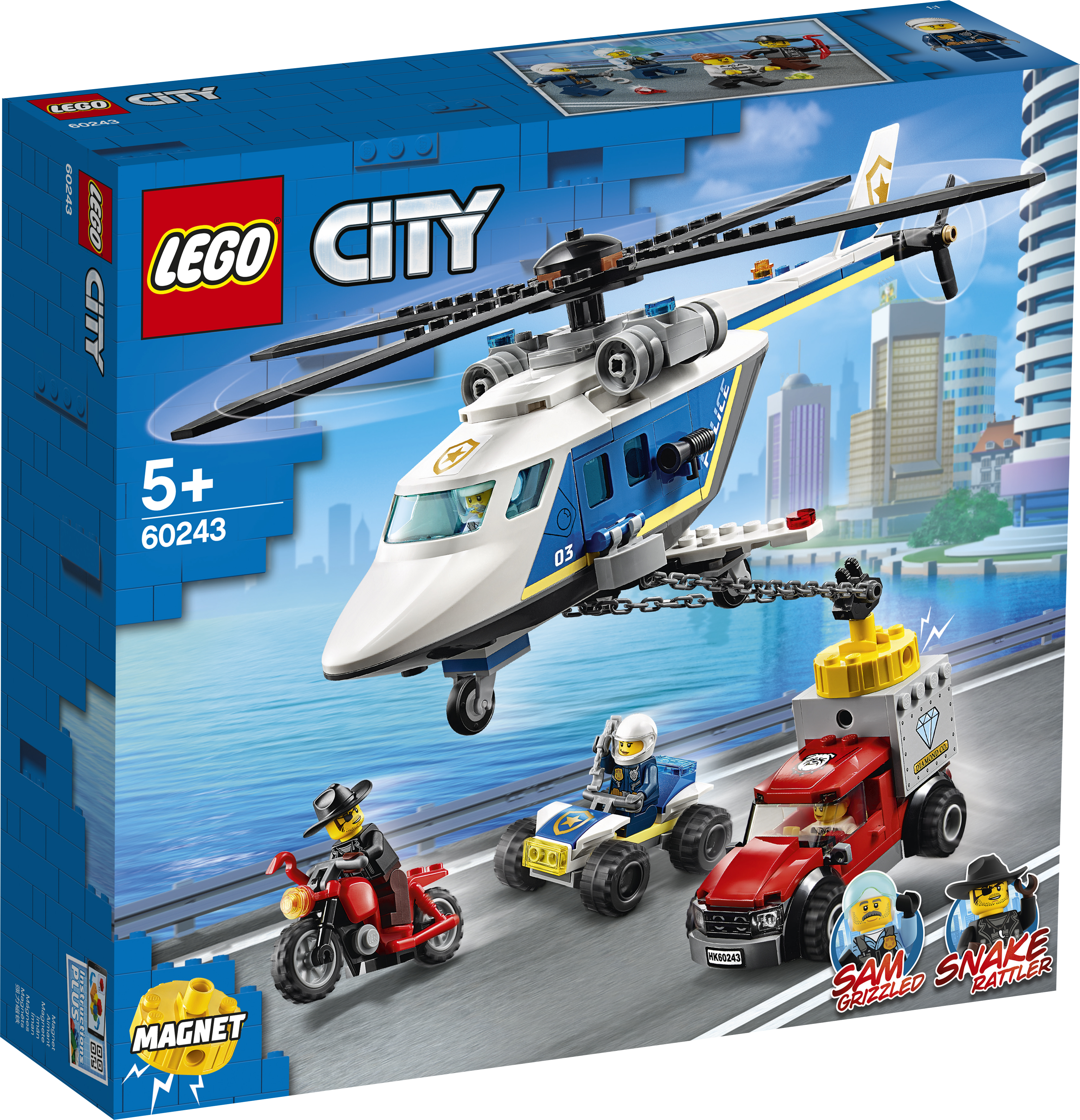  City Helikopterjagt - 60243
