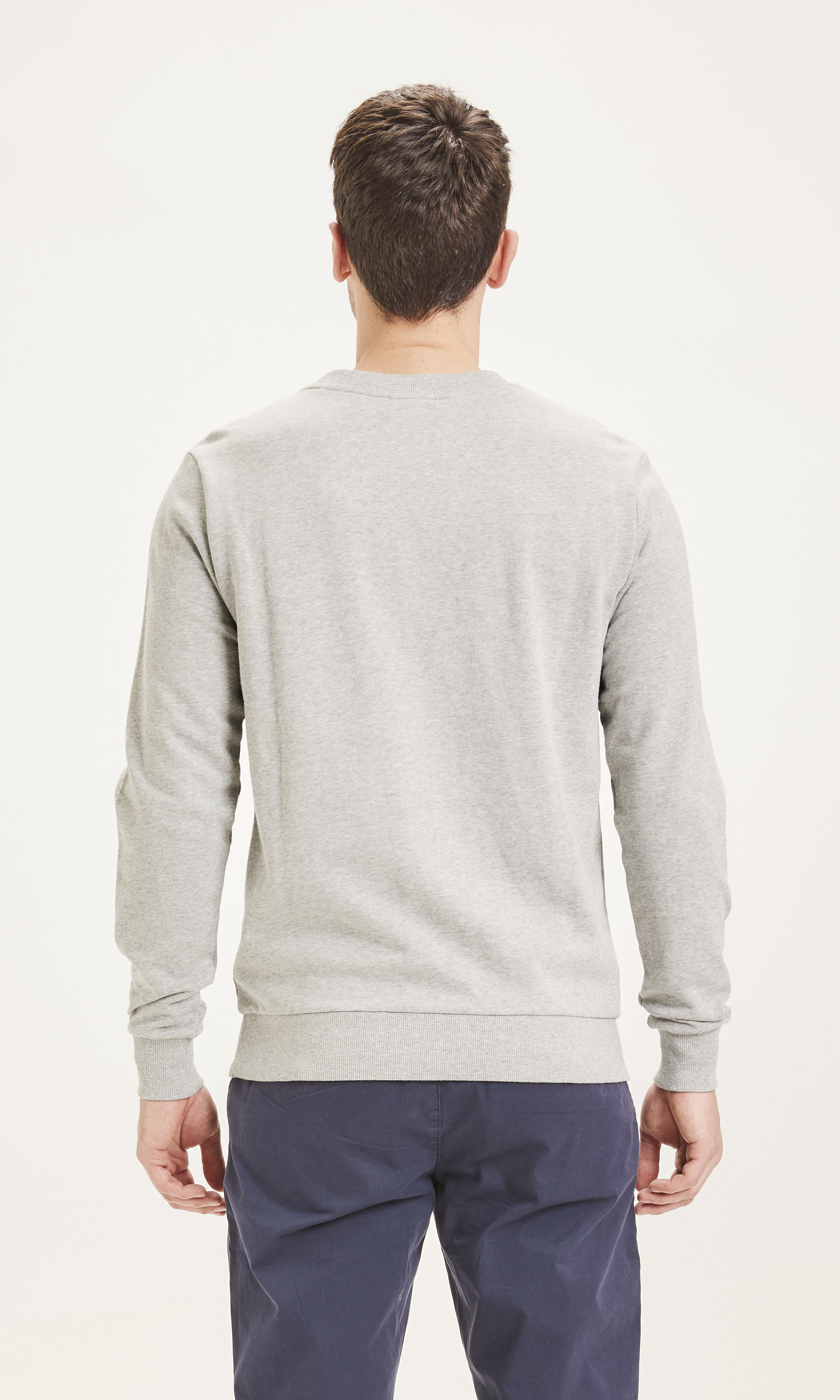  Sweatshirt, Grey Melange, 3XL