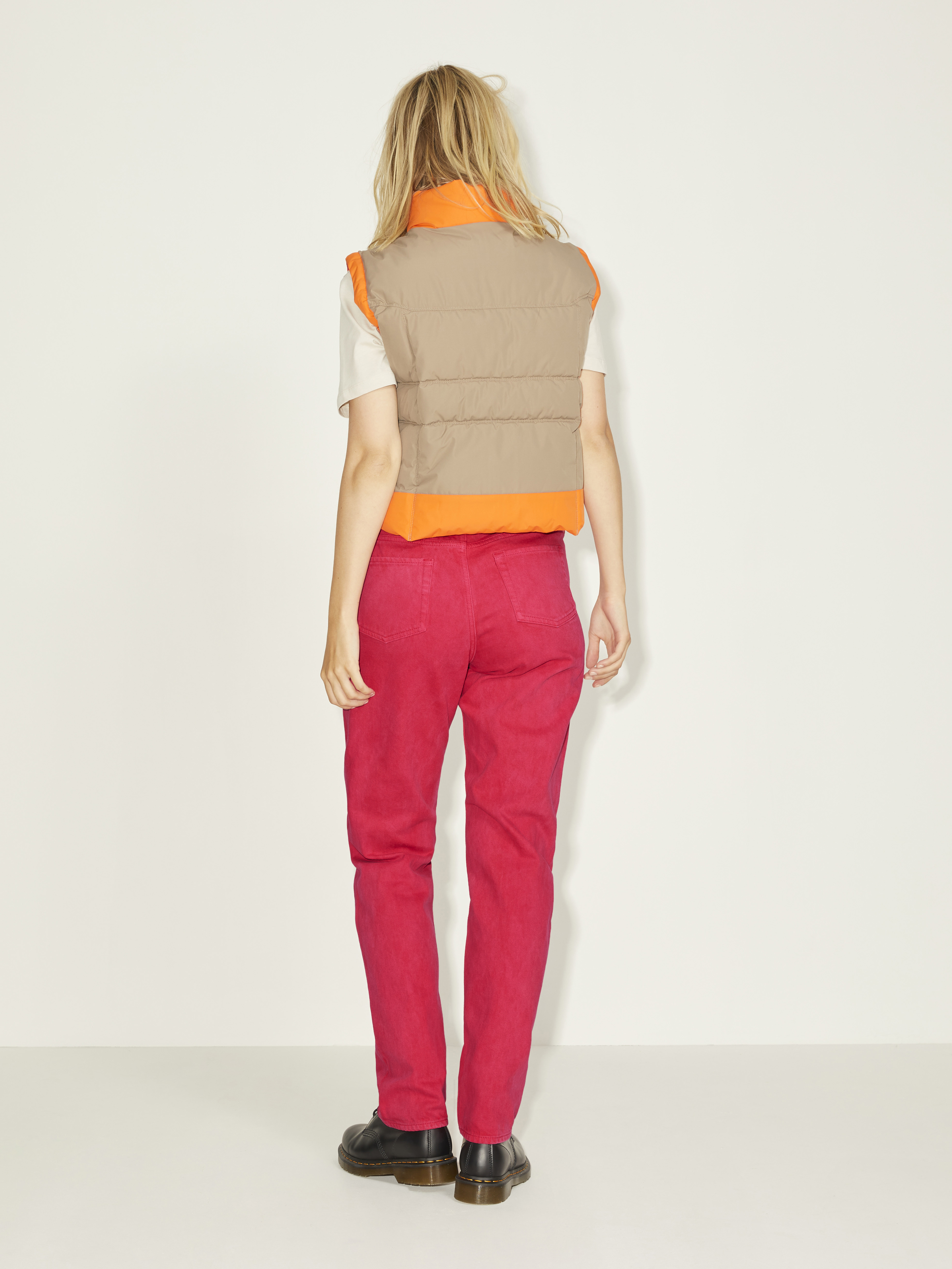  Seoul Straight Jeans, Bright Rose, W32/L32