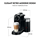 Citiz & Milk D123 Kaffemaskine Fra Delonghi, Black