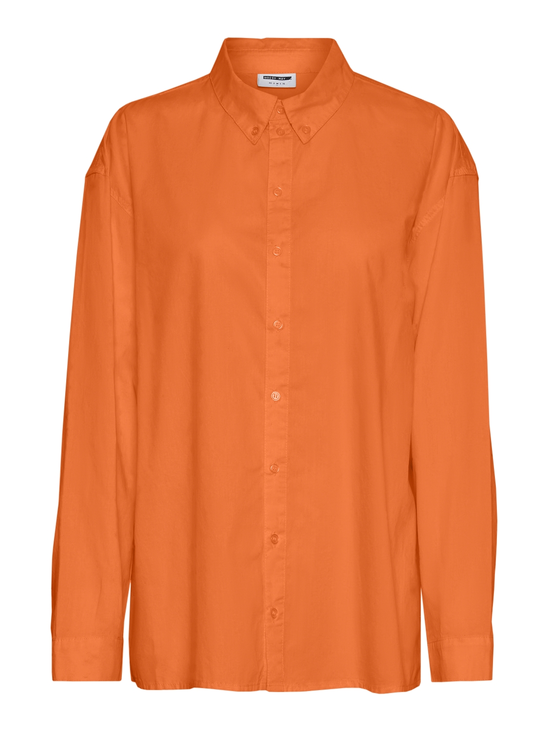Violet Oversize Skjorte, Vibrant Orange, M