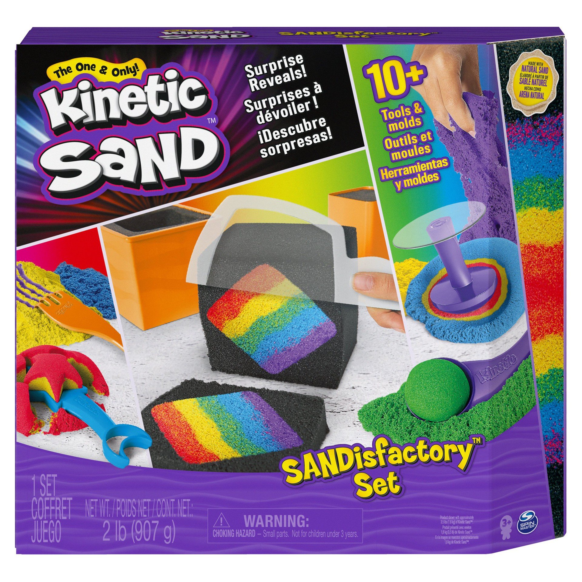 Kinectic Sand Sandisfactory Sæt