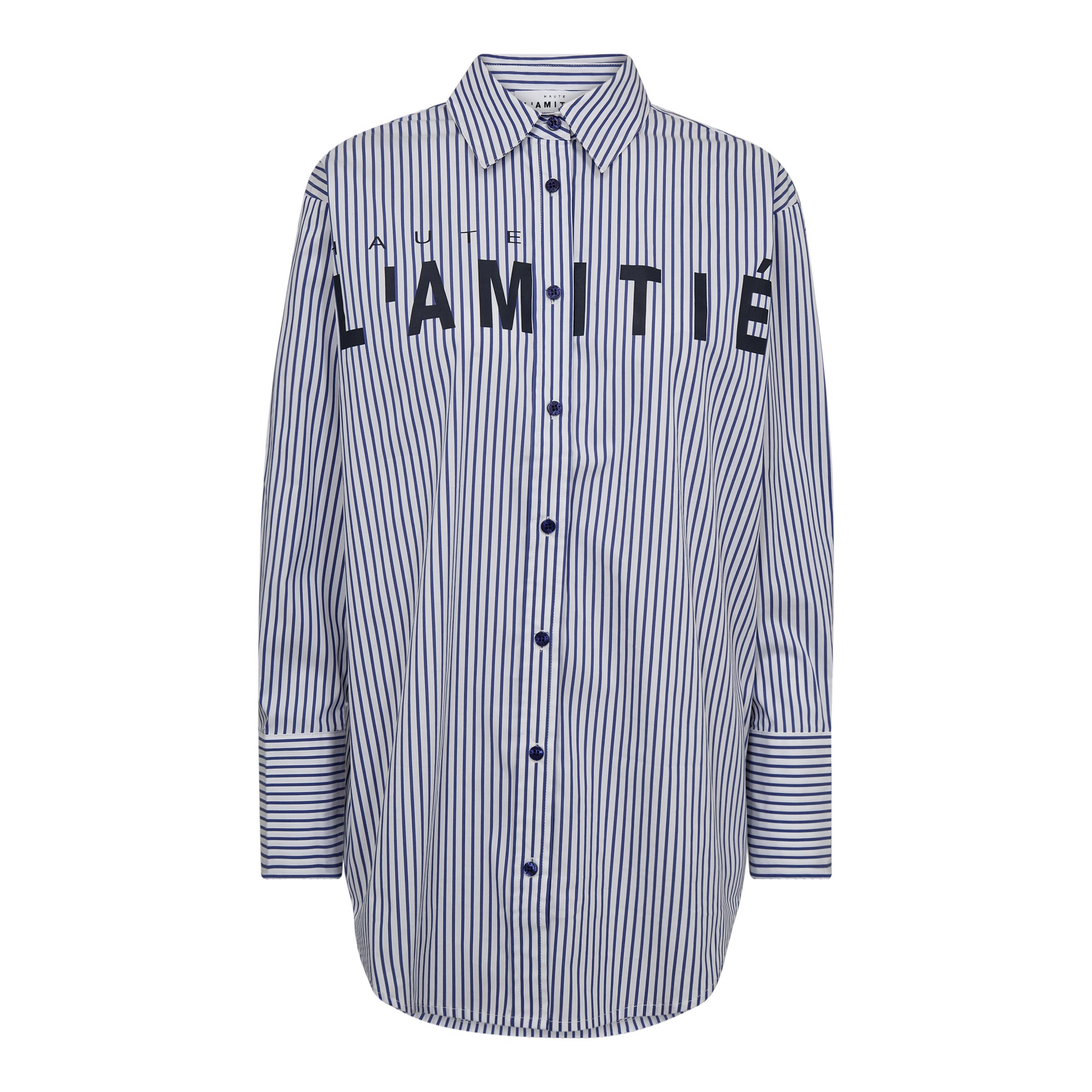 Haute L'Amitié - Sophie Yellow Stripe Shirt HL10751 - Pale Yellow