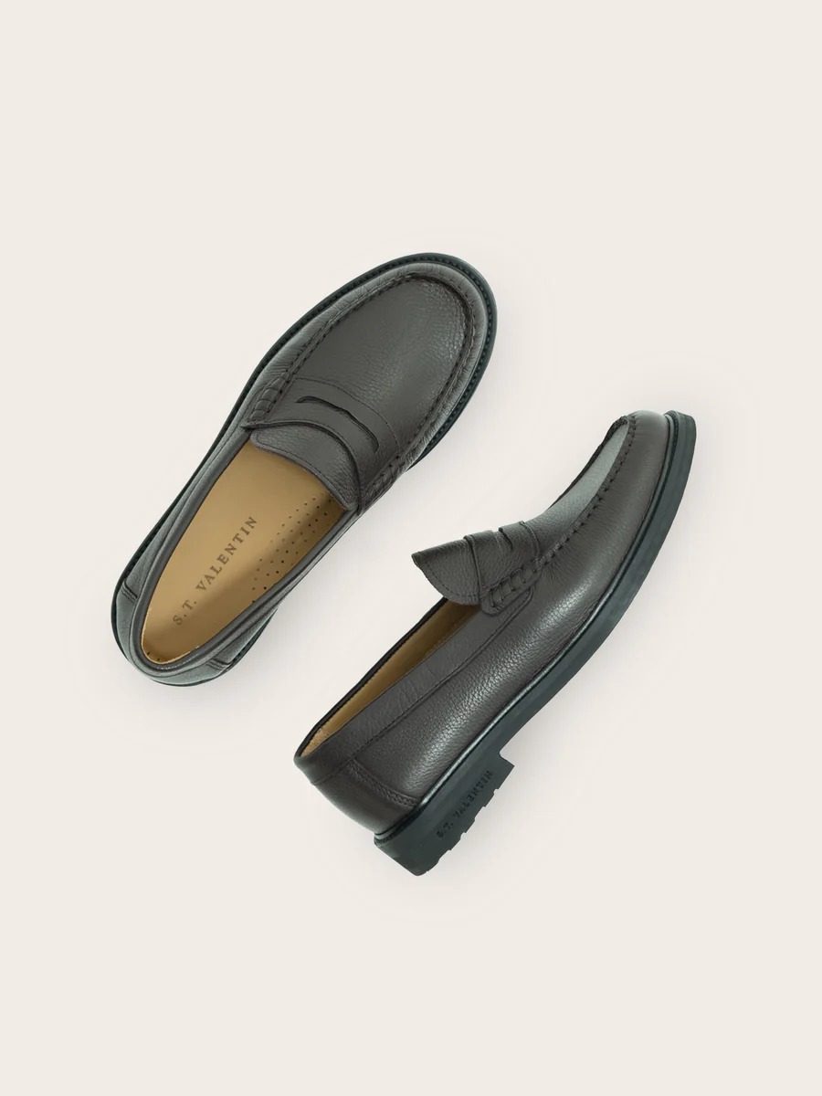 S.T. Valentin Classic Loafers, Sort,