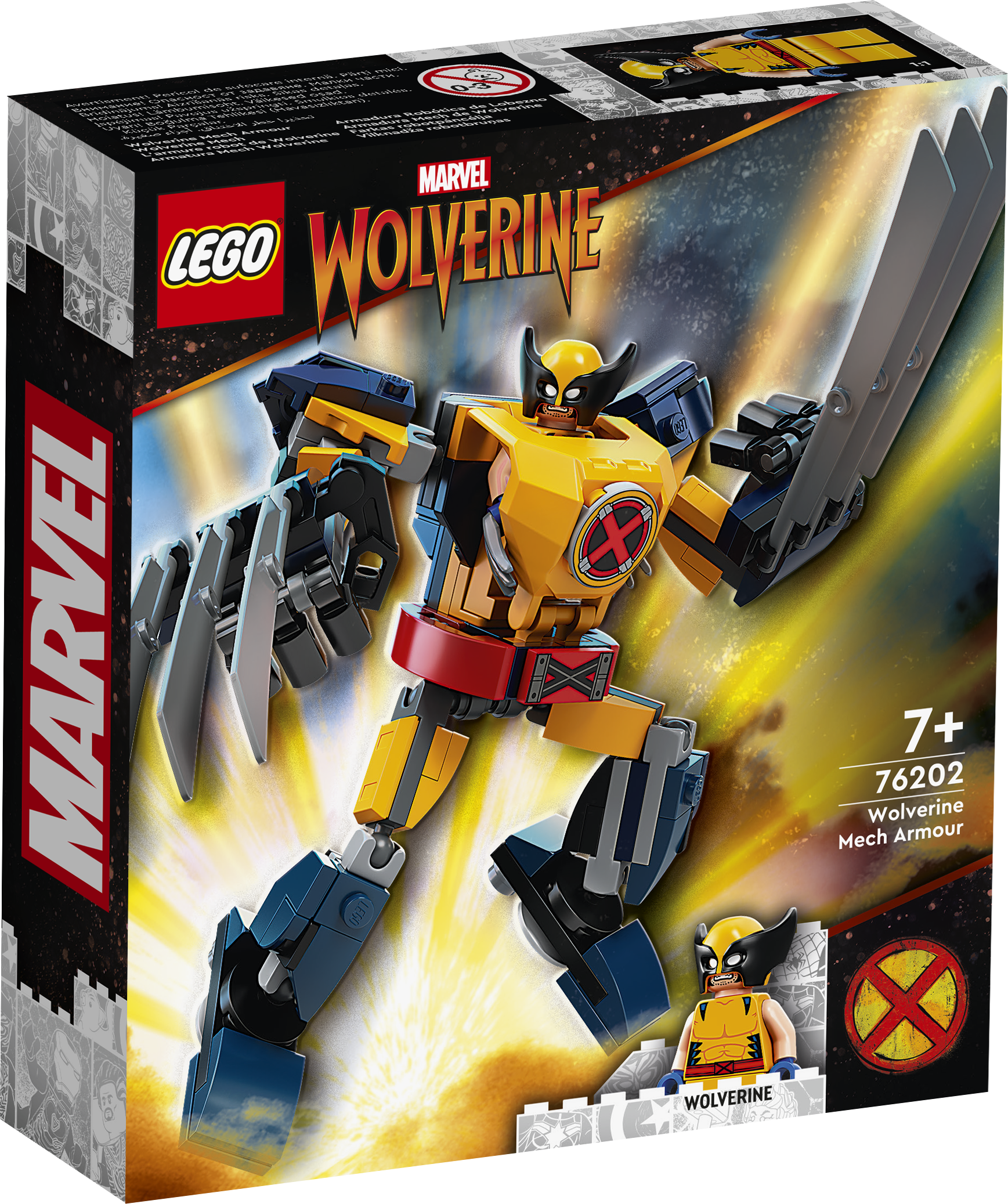 Super Hero Wolverines Kamprobot - 76202