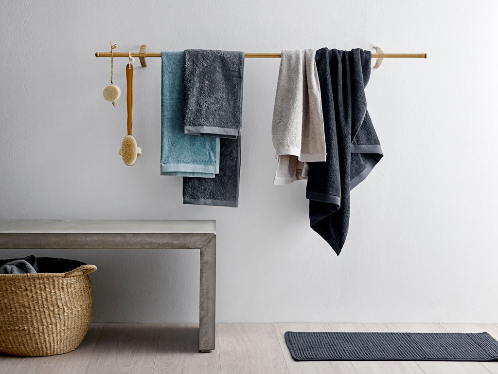  Comfort Organic Håndklæde, Lysgrå, 70x140 cm
