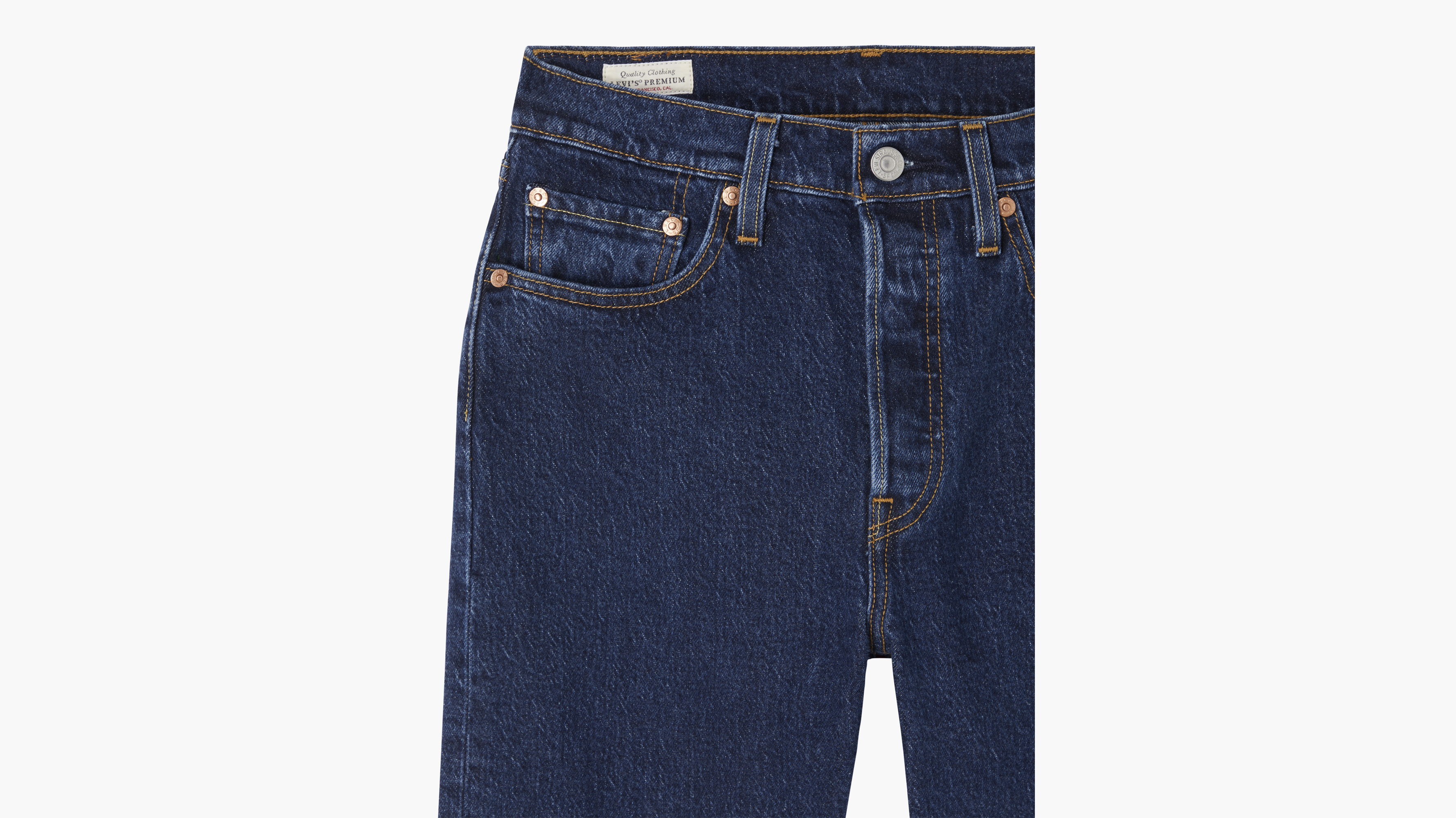  501 Original Crop Jeans, Salsa Stonewash, 25/28